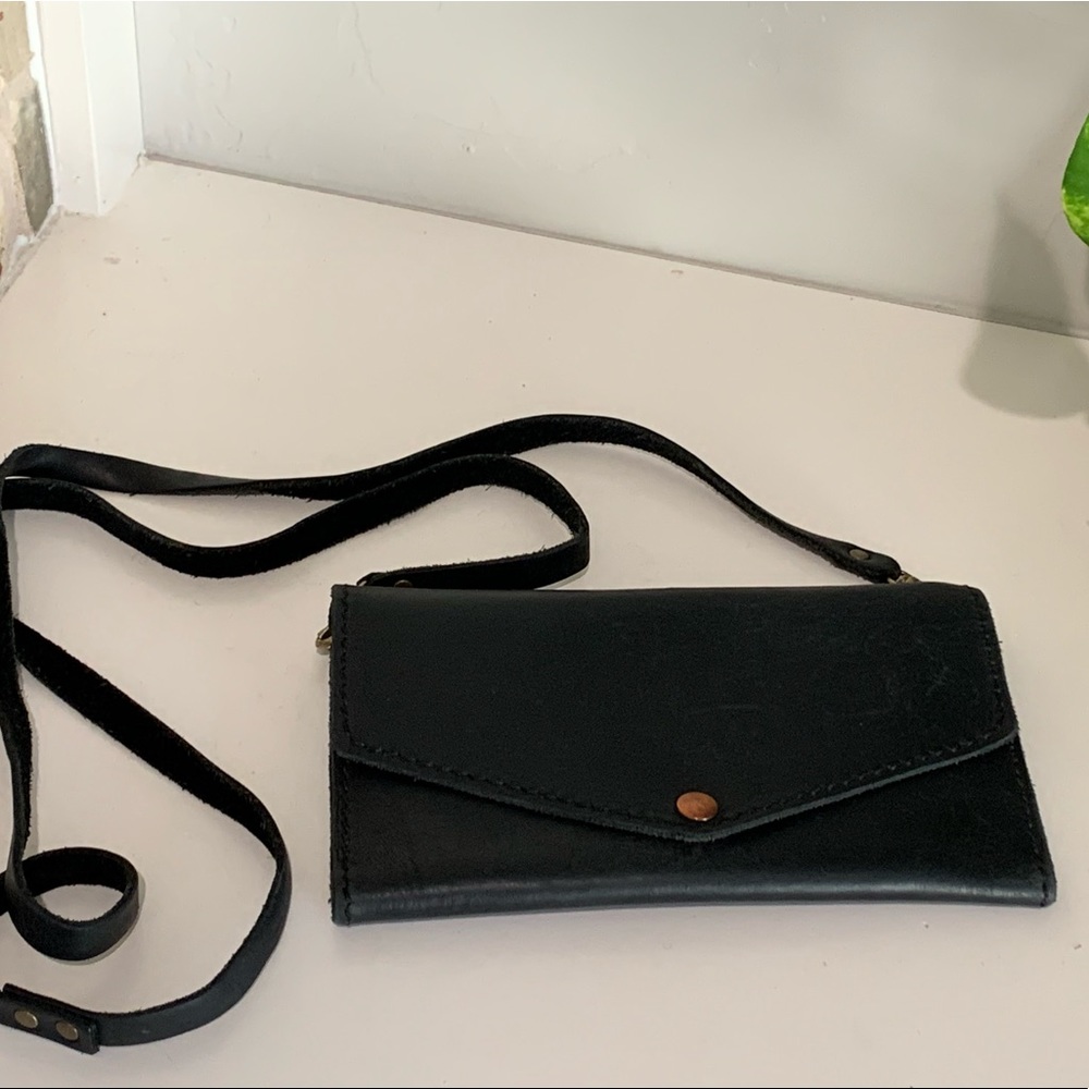 Handmade Custom Leather Cross Body Purse